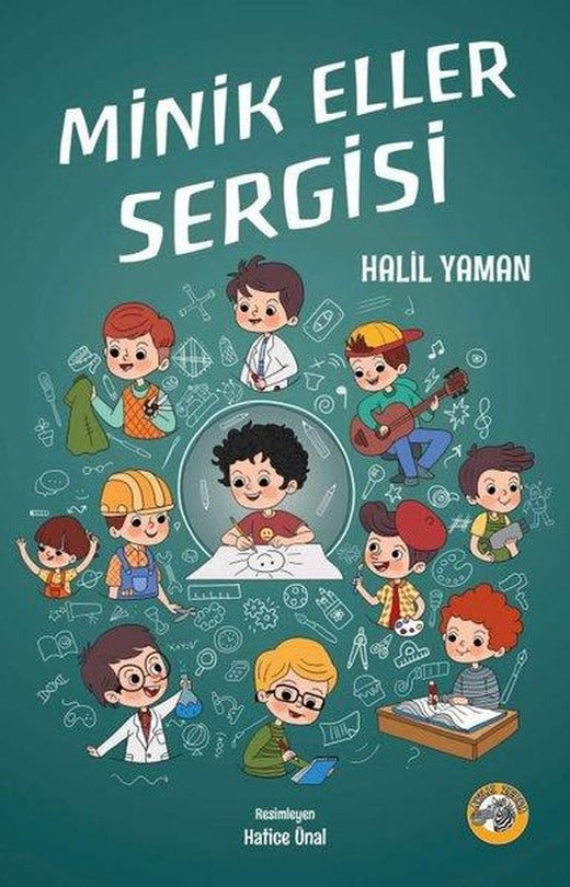 Minik Eller Sergisi | Akıllı Zebra (İnce Kapak)