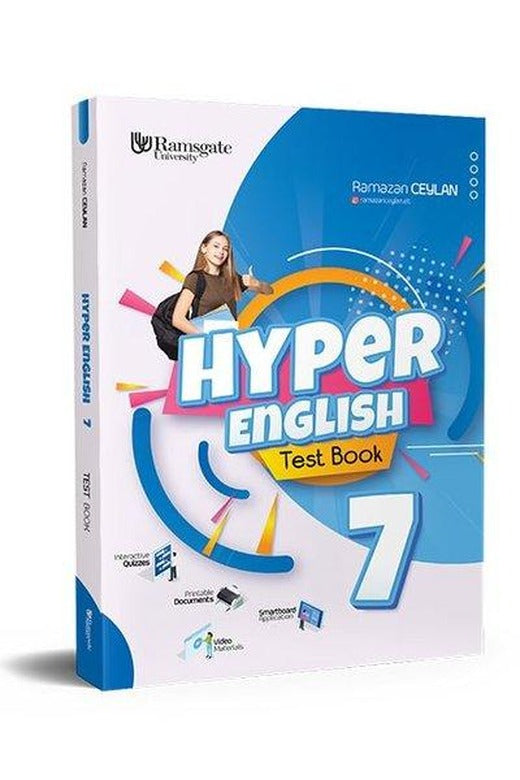 7. Sınıf Hyper English Test Book | Ramsgate University (İnce Kapak)