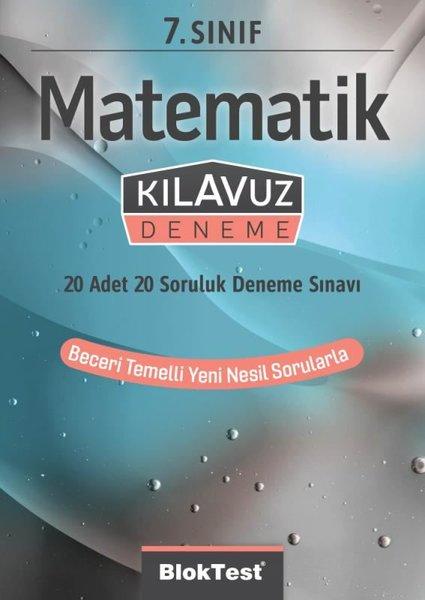 7.Sınıf Bloktest Matematik Kılavuz Deneme | Bloktest Yayınları (İnce Kapak)  - Resim 1