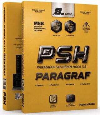 8. Sınıf Paragraf Soru Bankası | Paragrafı Sevdiren Hoca Yayınları (Ciltsiz)  - Resim 1