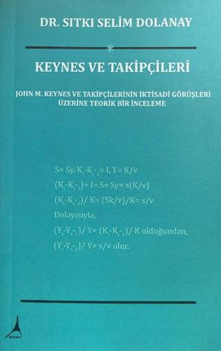 Keynes ve Takipçileri | Alter Yayıncılık (Ciltsiz)  - Resim 1
