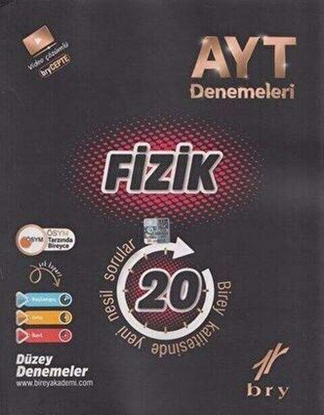 AYT Fizik 20'li Branş Denemeleri | Birey Eğitim Yayınları (İnce Kapak)  - Resim 1