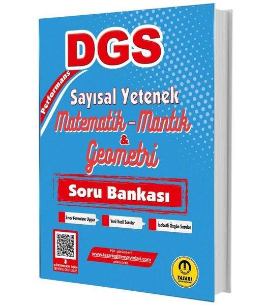 2025 DGS Sayısal Yetenek Matematik Mantık Geometri Soru Bankası | Tasarı Akademi (İnce Kapak)  - Resim 1