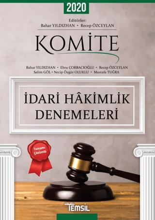 2020 Komite İdari Hakimlik Denemeleri Tamamı Çözümlü 5 Deneme | Temsil Kitap (Ciltsiz)  - Resim 1