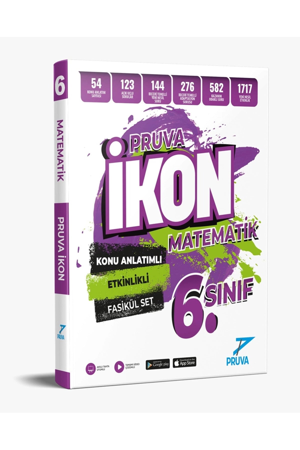 6.Sınf Matematik İkon Konu Anlatımlı Fasikül Set kitap kapağı