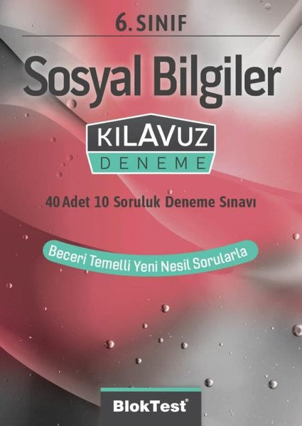 6.Sınıf Bloktest Sosyal Bilgiler Kılavuz Deneme - Kolektif kitap kapağı