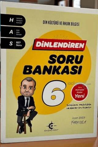 6.sınıf Dinlendiren Soru Bankası - Kolektif kitap kapağı