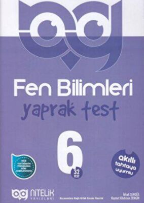 6. Sınıf Fen Bilimleri Yaprak Test - İshak Şengül kitap kapağı