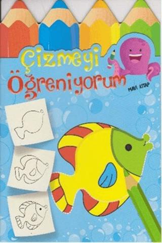 Çizmeyi Öğreniyorum - Mavi Kitap | Parıltı Yayınları (Ciltsiz)  - Resim 1