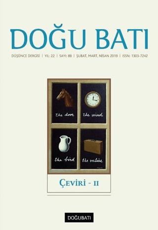 Doğu Batı Düşünce Dergisi Yıl: 22 Sayı: 88 - Çeviri - 2 | Doğu Batı Dergileri (Ciltsiz)  - Resim 1