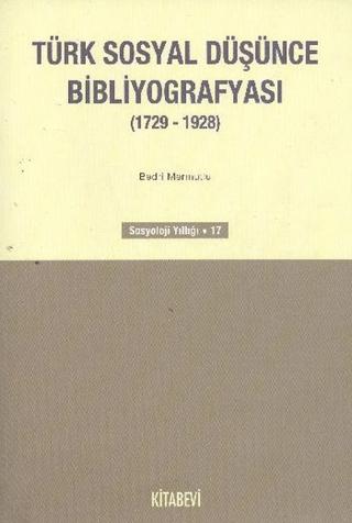 Türk Sosyal Düşünce Bibliyografyası (1729-1928)