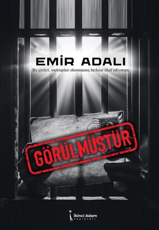 Görülmüştür | İkinci Adam Yayınları (Ciltsiz)  - Resim 1