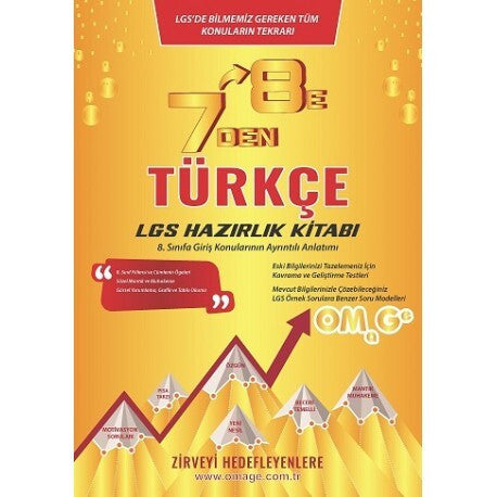 7 Den 8 E Lgs Türkçe Hazırlık Kitabı - Kolektif kitap kapağı