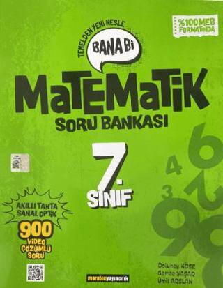 7. Sınıf Bana Bi Matematik Soru Bankası - Dolunay Köse kitap kapağı