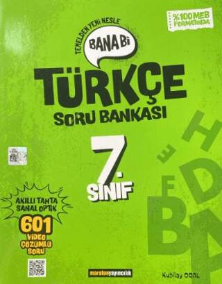 7. Sınıf Bana Bi Türkçe Soru Bankası - Kubilay Oral kitap kapağı