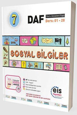 7. Sınıf - DAF - Sosyal Bilgiler - Kolektif kitap kapağı