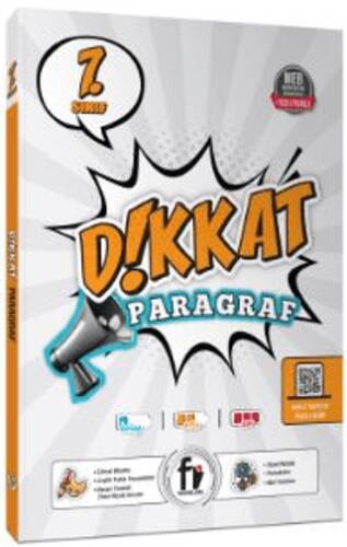 7. Sınıf Dikkat Paragraf Soru Bankası - Kollektif kitap kapağı