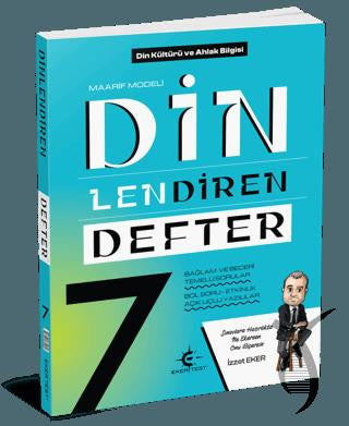 7. Sınıf Din Kültürü ve Ahlak Bilgisi Dinlendiren Defter kitap kapağı