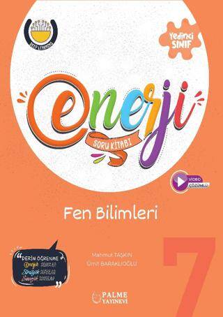7. Sınıf Enerji Fen Bilimleri Soru Kitabı - Mahmut Taşkın kitap kapağı