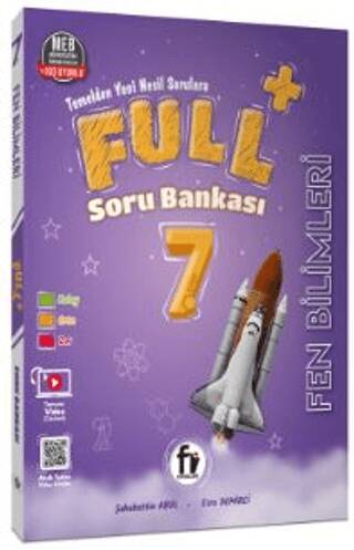 7. Sınıf Full+ Fen Bilimleri Soru Bankası - Esra Demirci kitap kapağı
