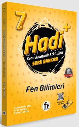 7. Sınıf Hadi+ Fen Bilimleri Soru Bankası - Durmuş Gülen kitap kapağı