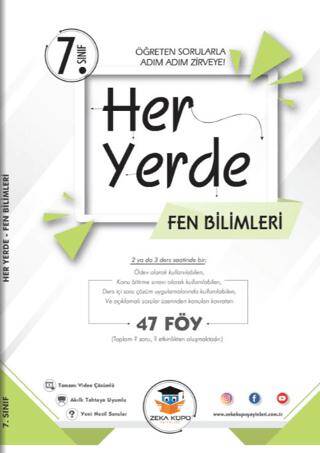 7. Sınıf Her Yerde Fen Bilimleri 47 Föy - Kolektif kitap kapağı