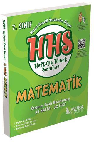 7. Sınıf Matematik Haftalık Hasat Soruları HHS - Kolektif kitap kapağı