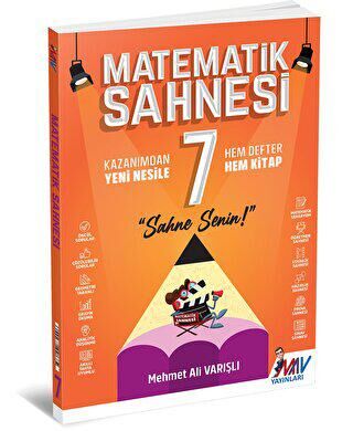 MAV Yayınları 7. Sınıf Matematik Sahnesi - Mehmet Ali Varışlı kitap kapağı