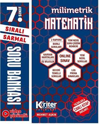 7. Sınıf Matematik Soru Bankası - Kolektif kitap kapağı