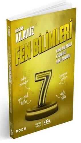 7. Sınıf Öğreten Kılavuz Fen Bilimleri Konu Anlatımlı Etkinlikli Soru Bankası - Kolektif kitap kapağı