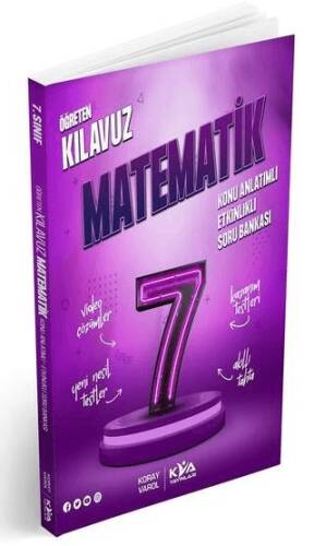 7. Sınıf Öğreten Kılavuz Matematik Konu Anlatımlı Etkinlikli Soru Bankası - Kolektif kitap kapağı