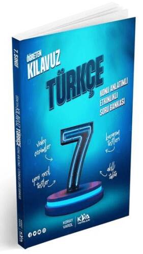 7. Sınıf Öğreten Kılavuz Türkçe Konu Anlatımlı Etkinlikli Soru Bankası - Kolektif kitap kapağı