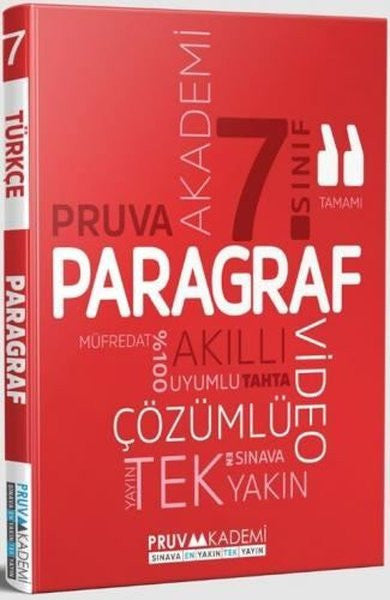 7. Sınıf Paragraf Soru Bankası - Kolektif kitap kapağı