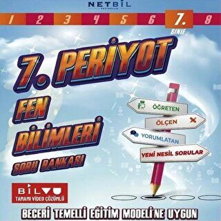 7. Sınıf Periyot Fen Bilimleri Soru Bankası - Kolektif kitap kapağı