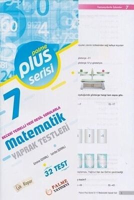 7. Sınıf Plus Serisi Matematik Yaprak Test - Emine İzmirli kitap kapağı