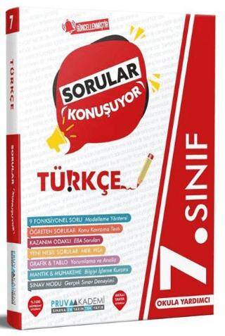 7. Sınıf Sorular Konuşuyor Türkçe - Kollektif kitap kapağı