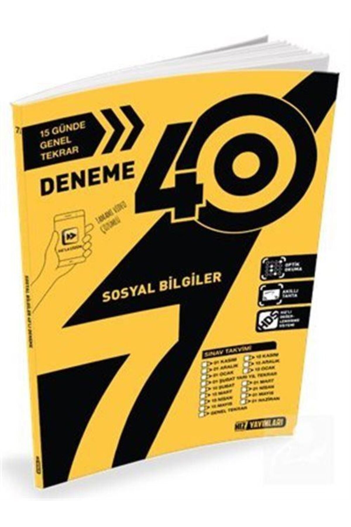 7. Sınıf Sosyal Bilgiler 40 Deneme - Kolektif kitap kapağı