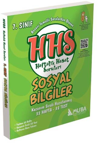 7. Sınıf Sosyal Bilgiler Haftalık Hasat Soruları HHS - Kolektif kitap kapağı
