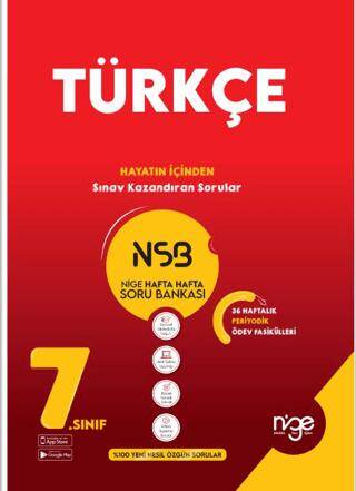 7. Sınıf Türkçe NSB Nige Hafta Hafta Soru Bankası - Kolektif kitap kapağı
