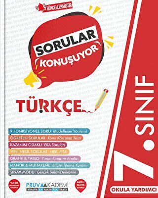 7. Sınıf Türkçe Sorular Konuşuyor Soru Bankası - Kolektif kitap kapağı