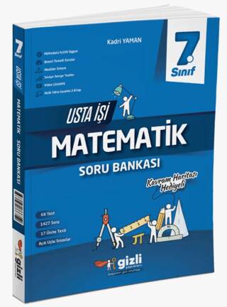 7. Sınıf Usta İşi Matematik Soru Bankası - Kolektif kitap kapağı
