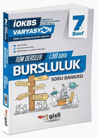 7. Sınıf Varyasyon Tüm Dersler Bursluluk Soru Bankası - Kollektif kitap kapağı
