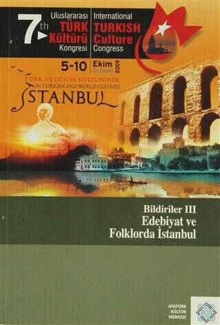 7.Uluslararası Türk Kültürü Kongresi Bildirileri-III - Kolektif kitap kapağı