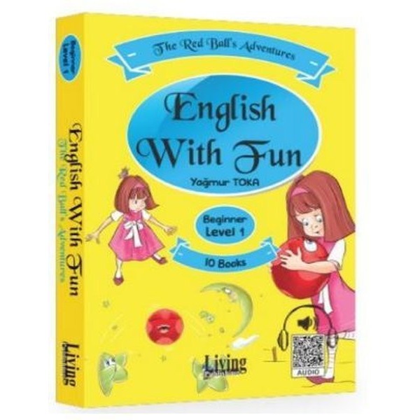 English With Fun Level 1 Seti 10 Kitap Takım | Living English Dictionary