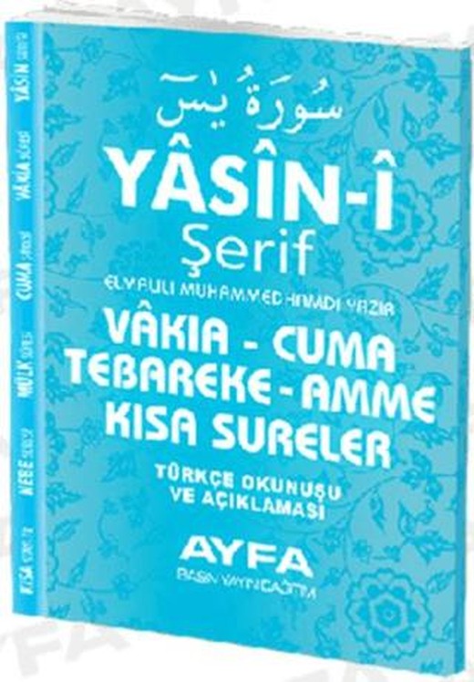 Çanta Boy Yasin (Türkçe Çevirili, Mavi) - 096M | Ayfa Basın Yayın (Ciltsiz)