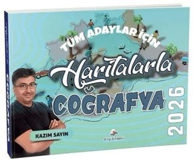 KPSS MEB-AGS Haritalarla Coğrafya | Dizgi Kitap (Ciltsiz)