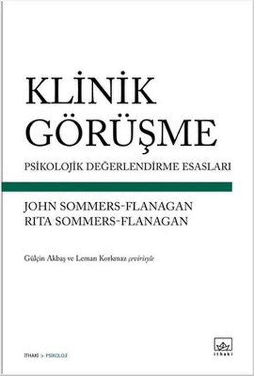 Klinik Görüşme | İthaki Yayınları