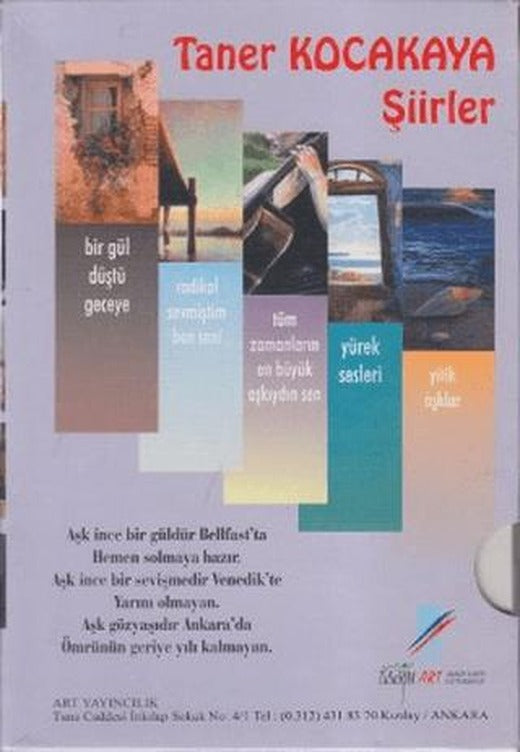 Taner Kocakaya Şiirler (5 Kitap Takım) | Art Basın Yayın Hizmetleri (Ciltsiz)