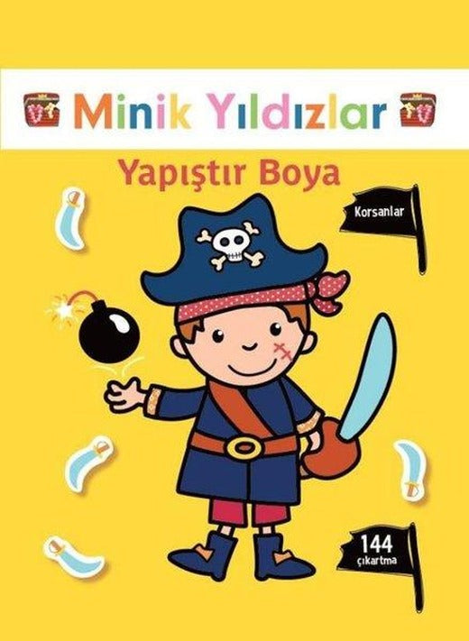 Minik Yıldızlar - Yapıştır Boya | Doğan ve Egmont Yayıncılık (İnce Kapak)