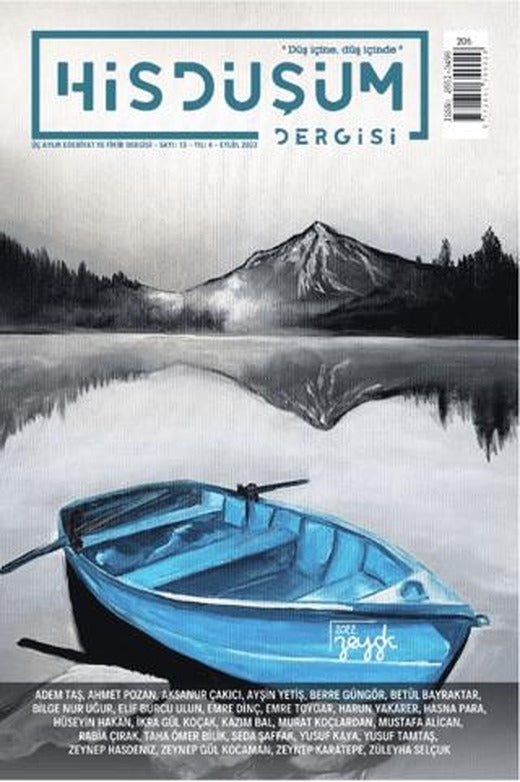 Hisdüşüm Dergisi Sayı: 13 - Eylül 2022 | Hisdüşüm Dergisi Yayınları (Ciltsiz)